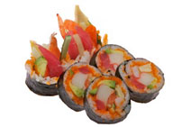 BIG ROLL gemischte Füllung, mit Surimi