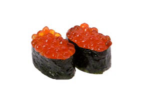 IKURA Lachskaviar Nigiri